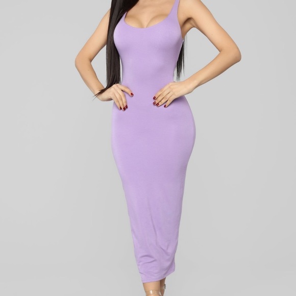 Fashion Nova Dresses & Skirts - Purple Midi Dress